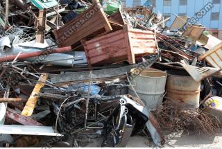 Photo Textures of Metal Scrap